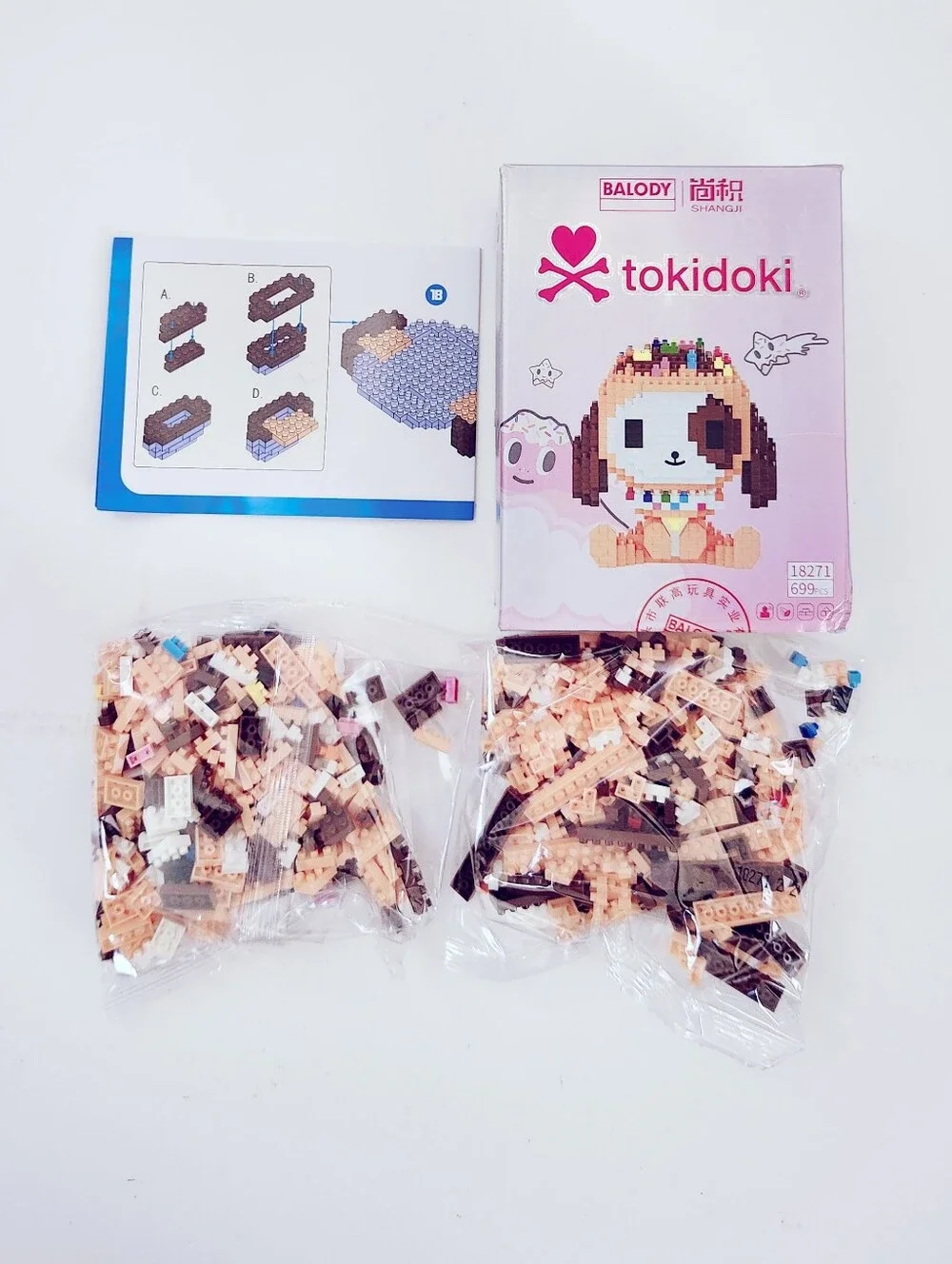 Balody x Tokidoki Donutino Lego Nano Blocks